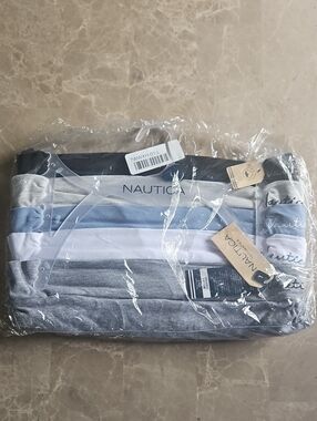 Nautica Womens Size Large 5 Pack Organic Cotton Hipster Underwear New In Bag